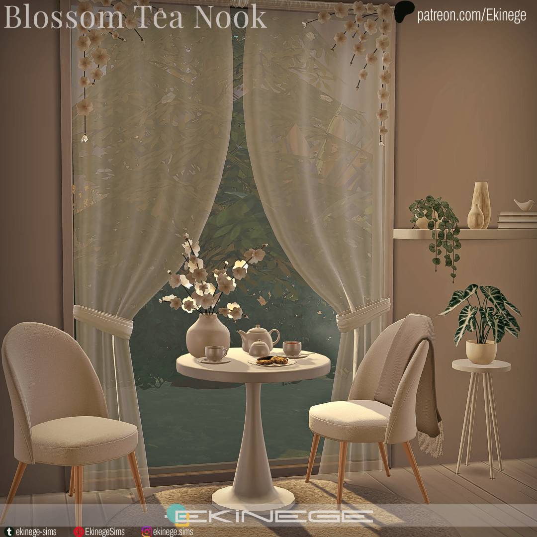 Галерея мода Набор для столовой Blossom Tea Nook+ #1